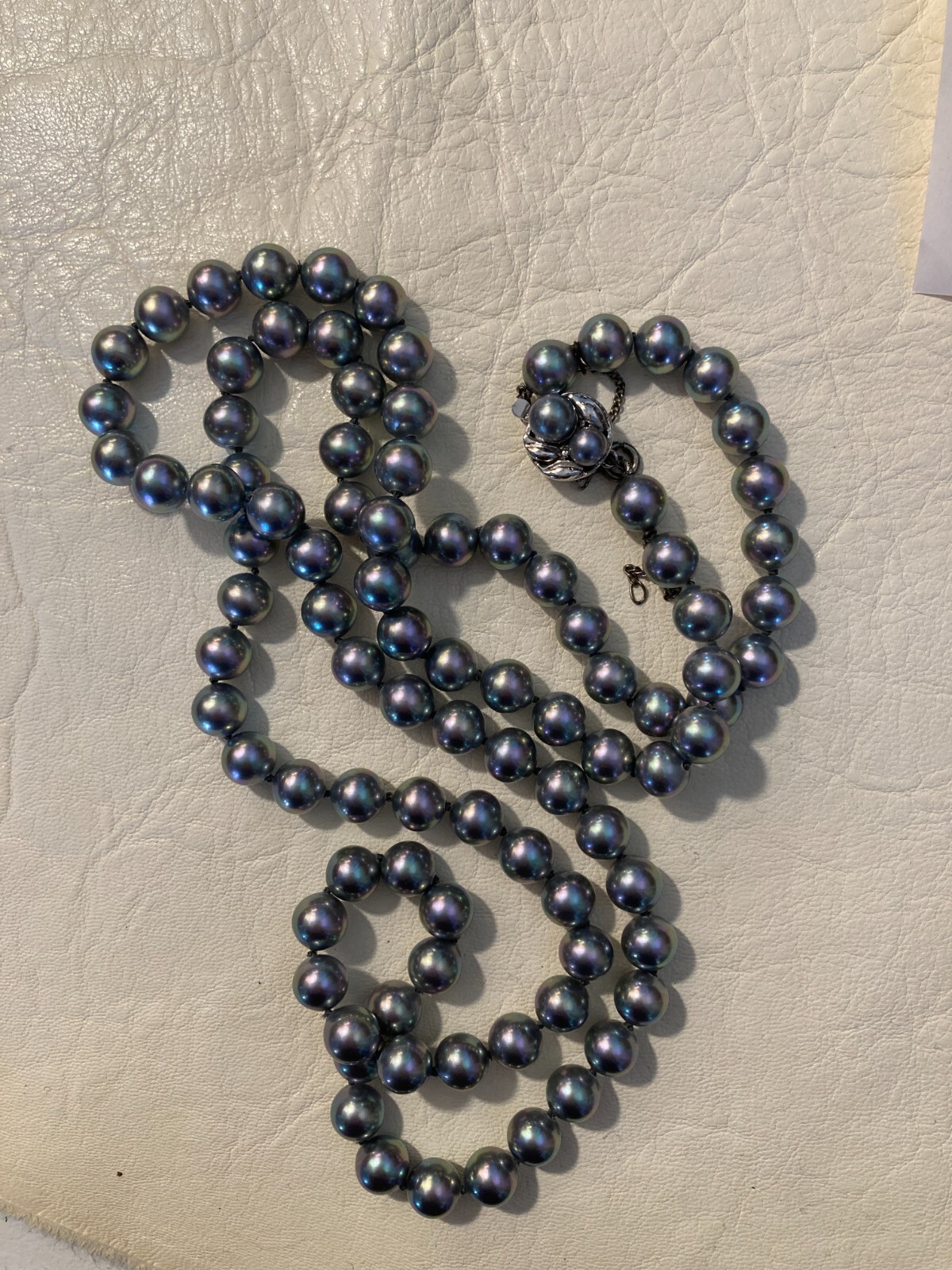 Faux Pearl, 8mm, 33.5″ Necklace