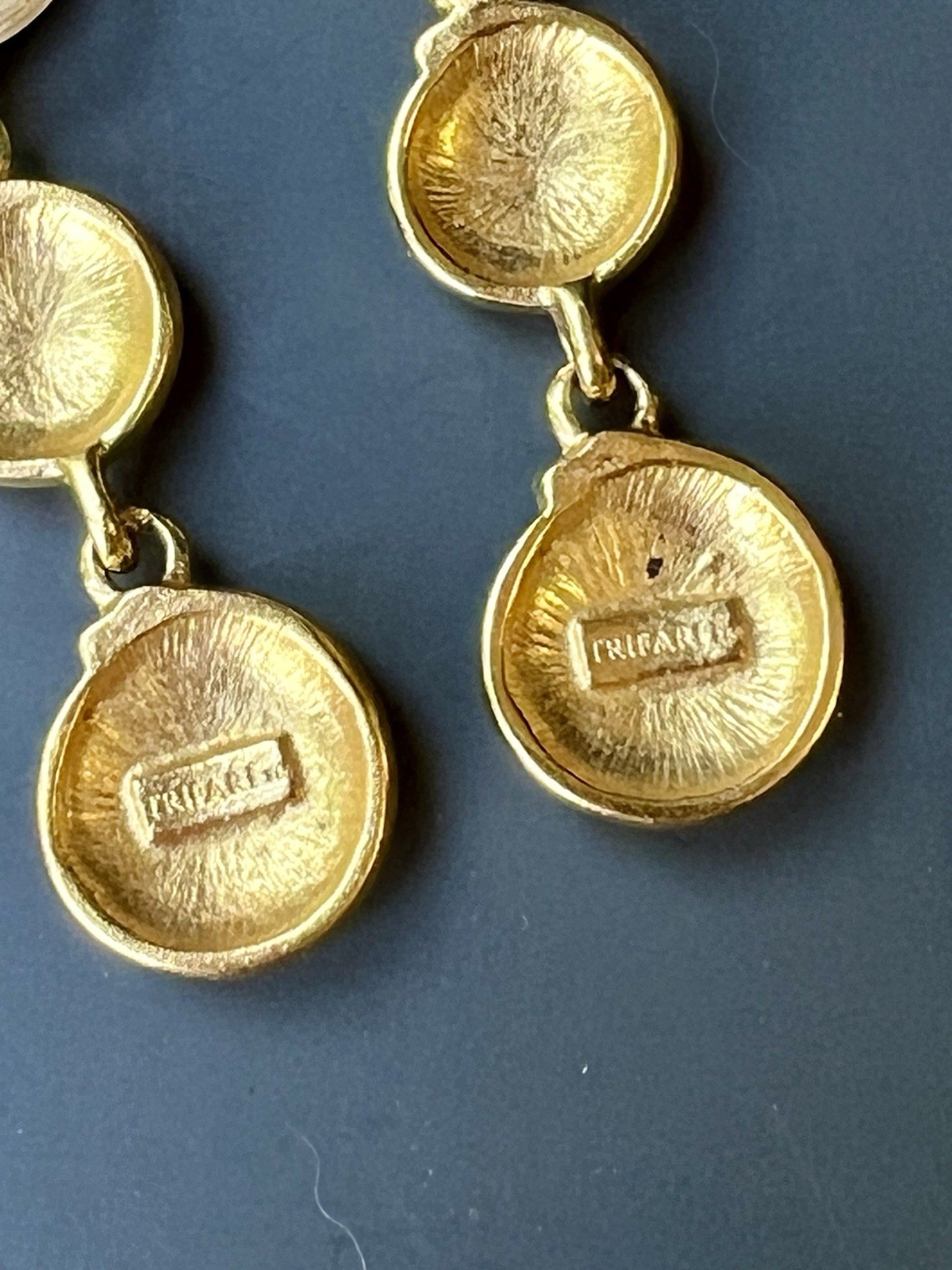 Vintage Gold Black Jewelry Lot —Damascene, Trifari, Sarah Coventry, Monet, More