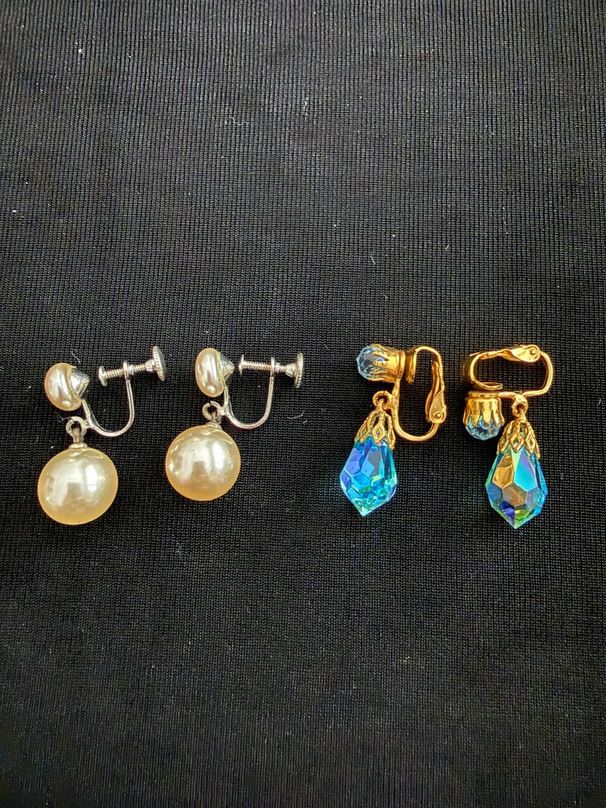2 Pair of 1950’s Dangle Earring Sets – Unbranded