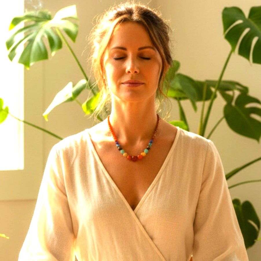 Seven Chakra Gemstone Necklace | Natural Stone Energy Jewelry
