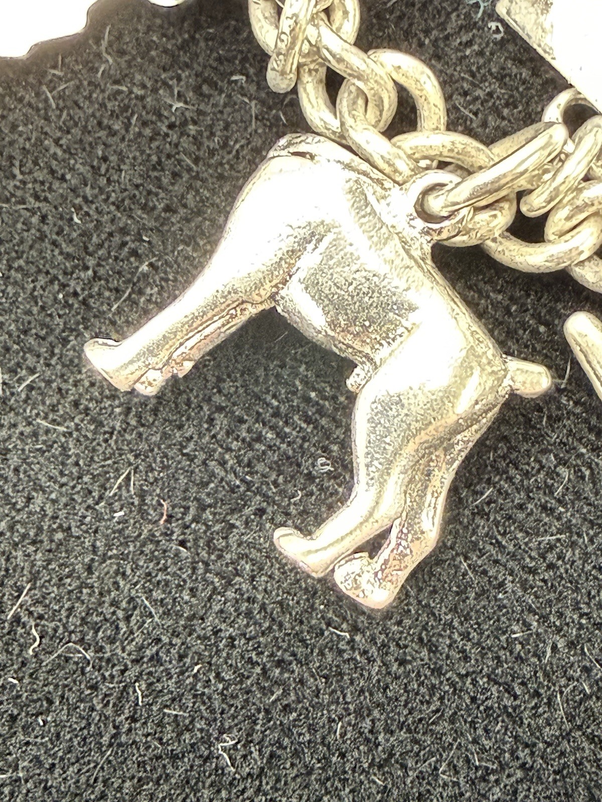 Vintage Sterling Silver 25 Charm Chunky Bracelet Some Mechanical 1960’s MCM 80gr
