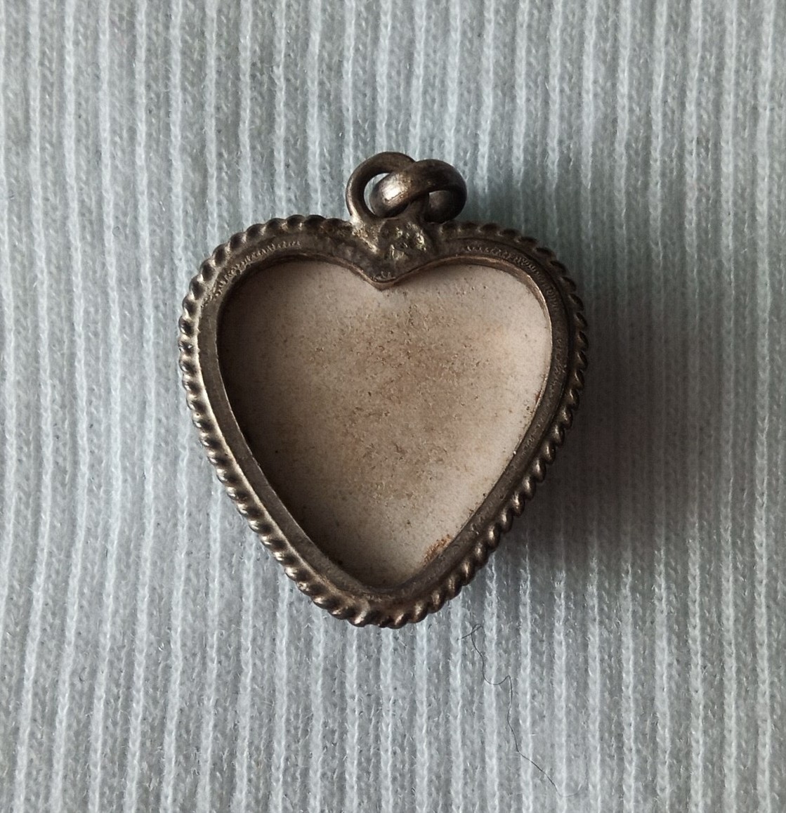 Vintage Silver 835 Heart Windmill Souvenir Charm Pendant Delft Blue Netherlands