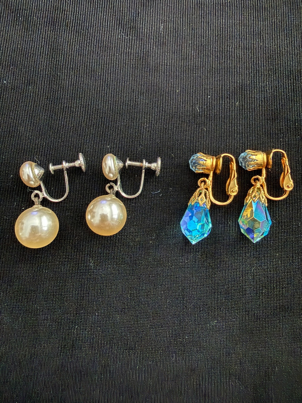 2 Pair of 1950’s Dangle Earring Sets – Unbranded