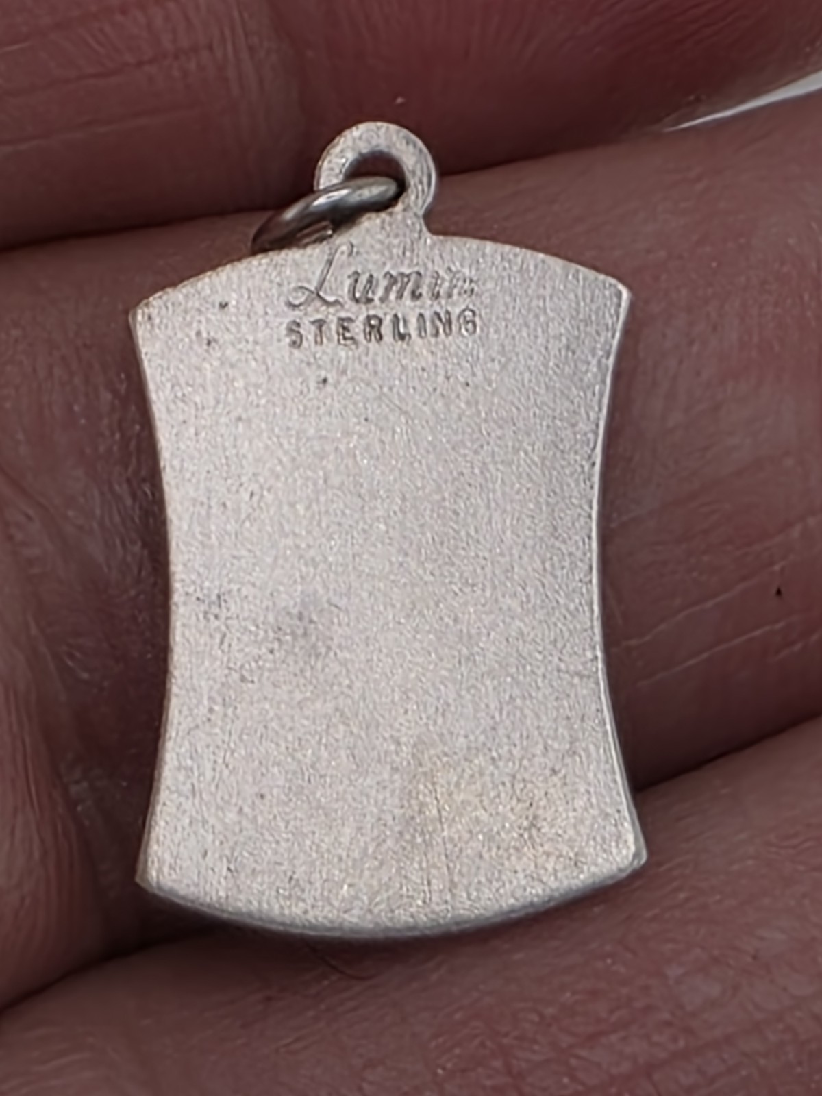 Vintage Sterling Silver 925 Army Pendant Cross
