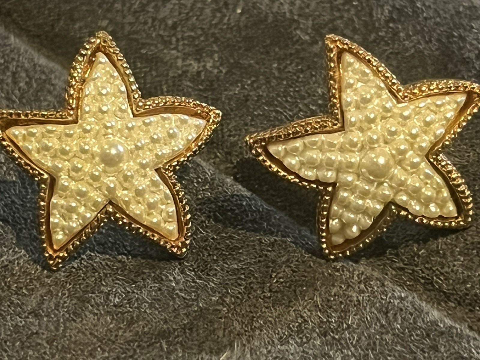 Vintage Avon Starfish Earrings; Pre-owned; Excellent Condition; Post/Stud
