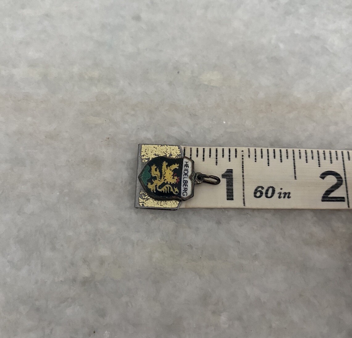 Vintage 800 Sterling Silver Heidelberg Dragon Creature Charm
