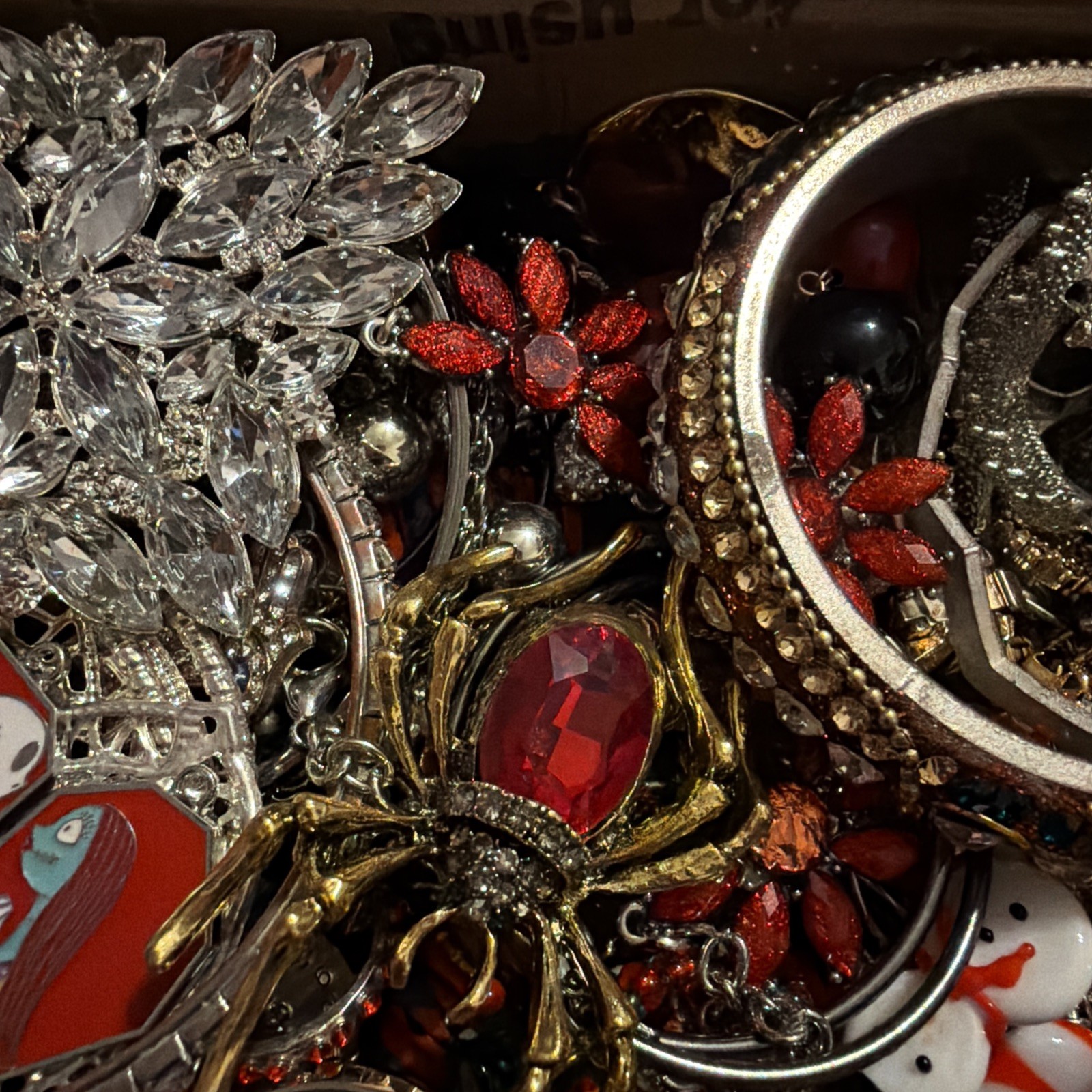 Vintage to Now Jewelry Lot, All Wearable Untested. No Broken. Box A10
