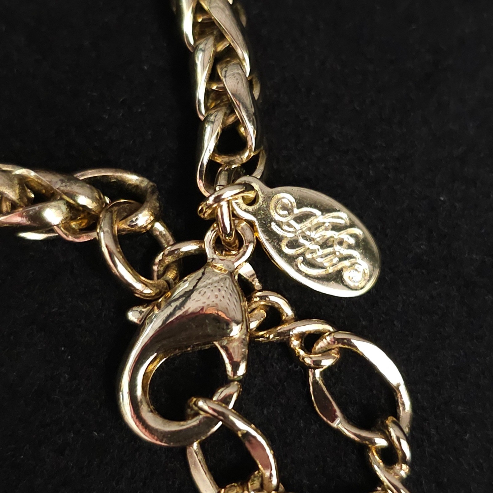Kirks Folly Goddess Moon Magnetic Necklace & Pendant 30″ Celestial Gold Tone