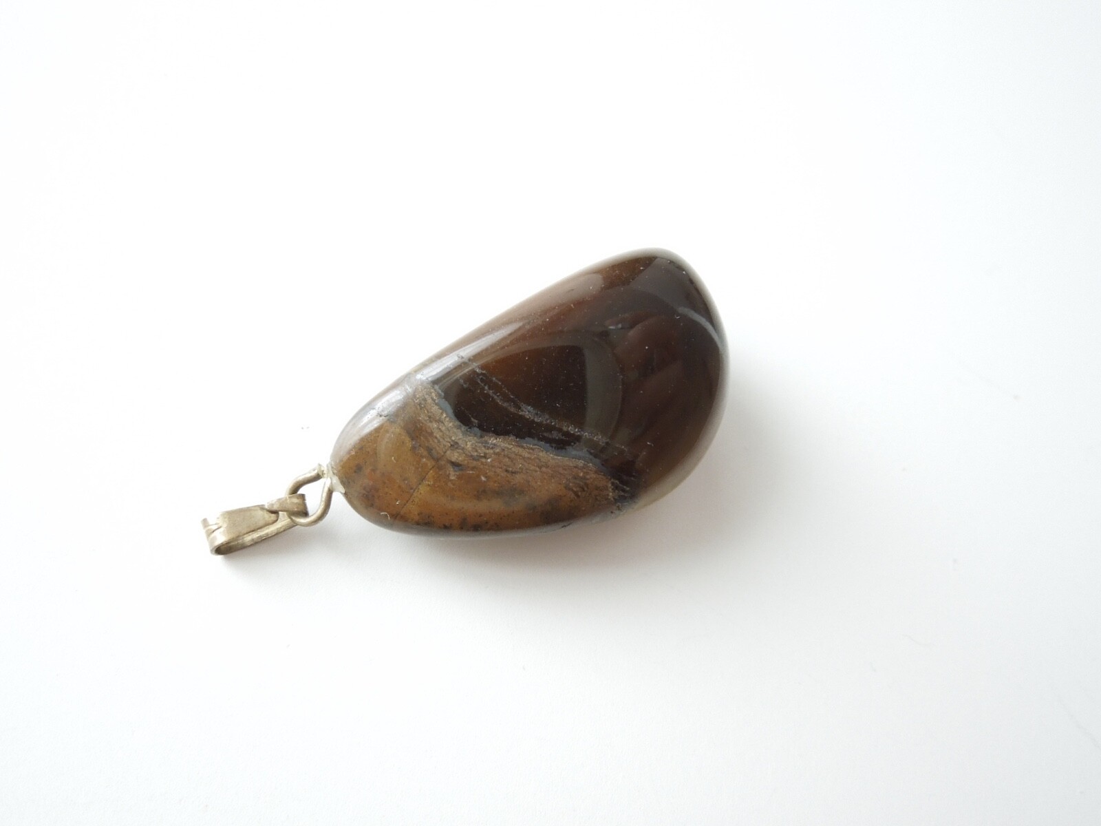 Hawk Eye Pendant? 7.2 G/3.5 X 1.5 Cm