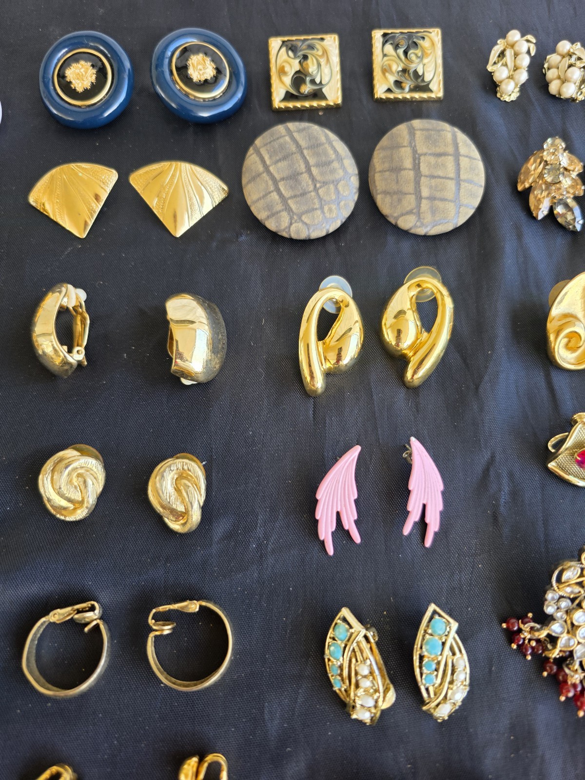 Earrings Lot 60 Pairs All Wearable Vintage Modern Jewelry Lot