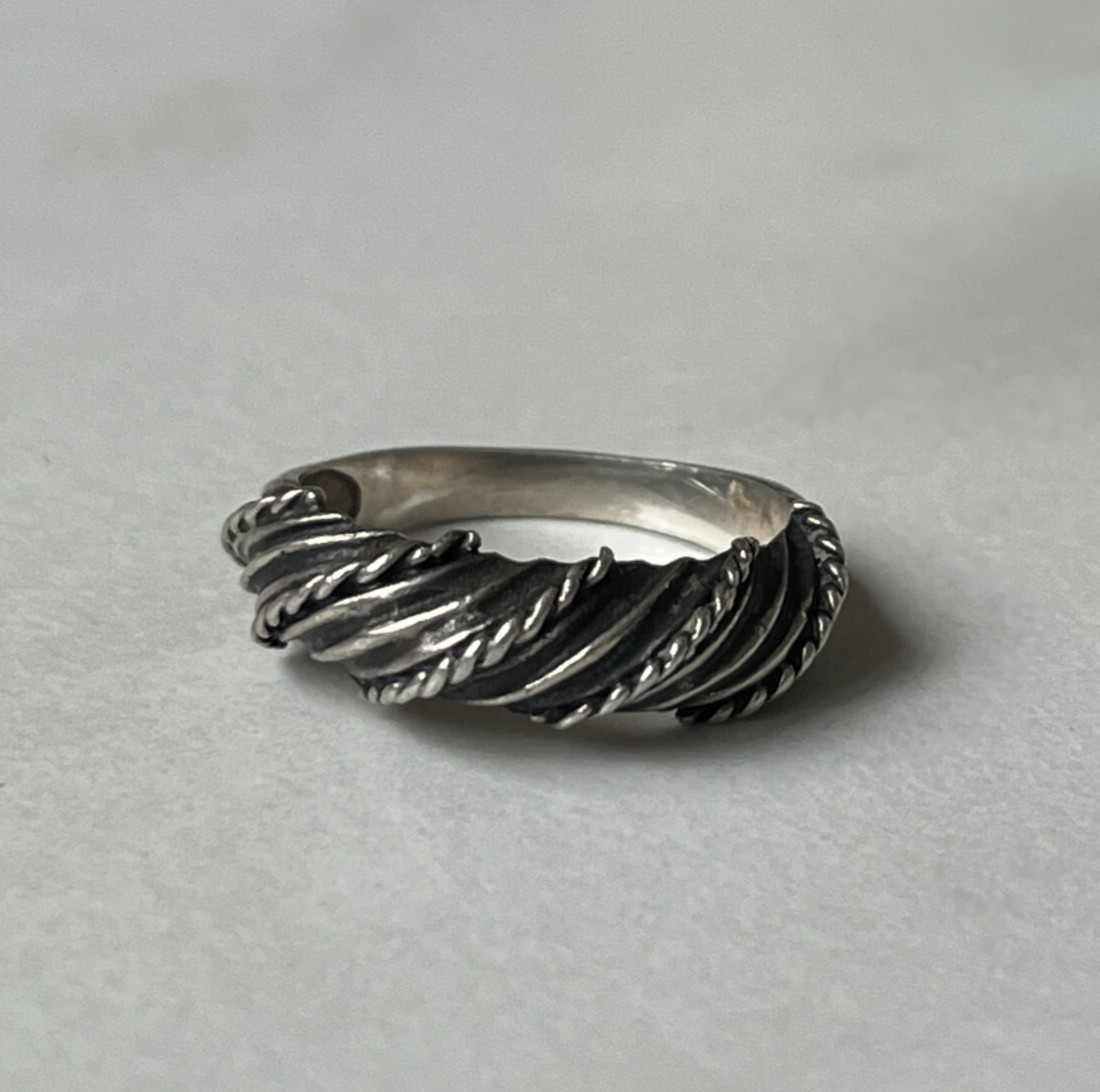 USSR 925 Silver Ring Women’s Vintage Size 6.5 / 17 Soviet Jewelry
