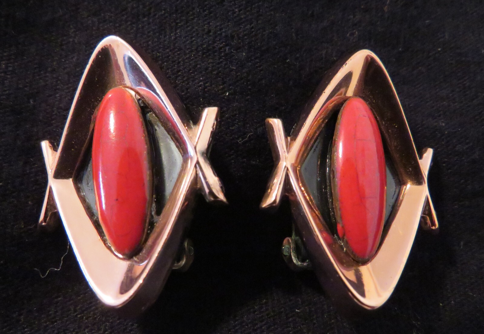 VINTAGE LOT 9 Signed Earrings RARE Kramer Renoir Matisse C. Stein Monet Coro