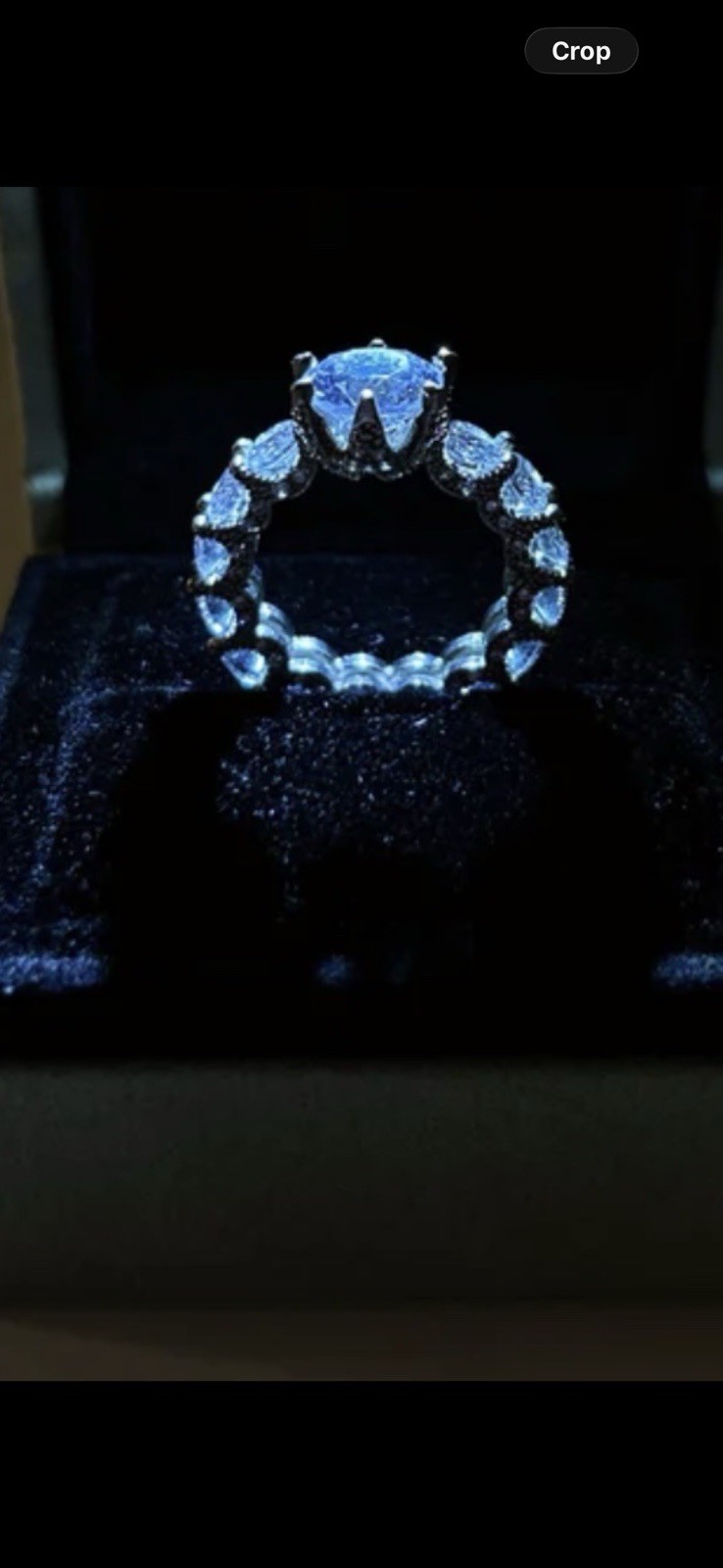 Ring Ocean Blue