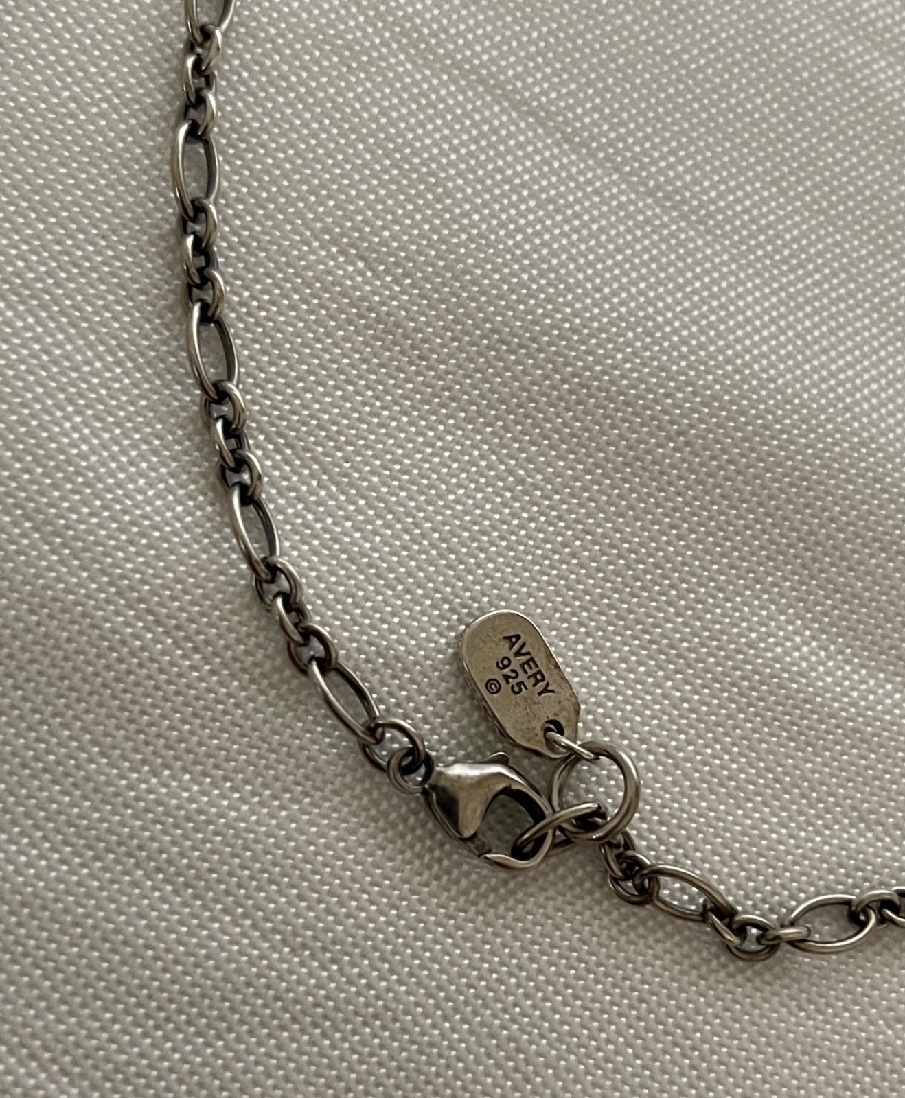 Rare & Retired JAMES AVERY 42″ Sterling Silver & Gemstones KALEIDOSCOPE Necklace