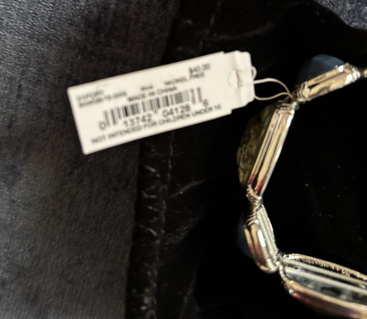 NEW JONES NY Blue & Silvertone Necklace & Bracelet – Perfect for Mother’s Day!