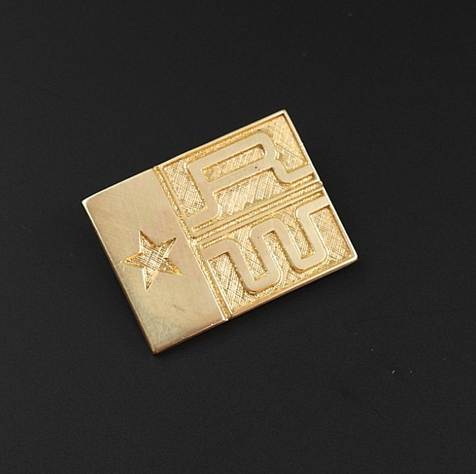 James Avery 1/20 14K Gold Filled Brooch Pin Womans Republican Party Jewelry Rare