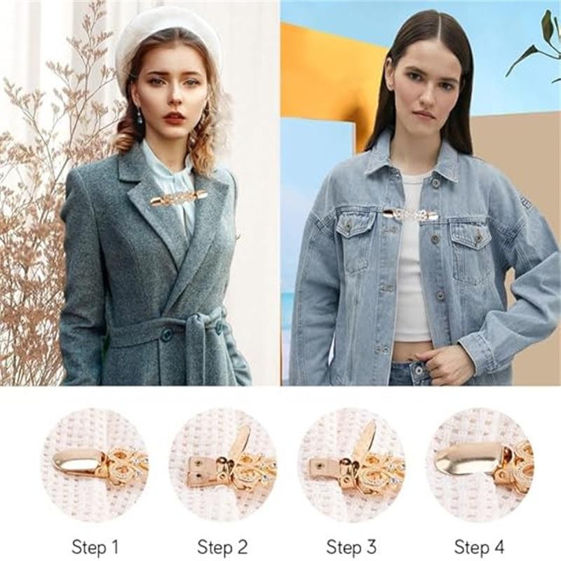 Dress Clips Back Cinch, Cinch Clip, Sweater Shirt Clips, Shawl Clips for Women