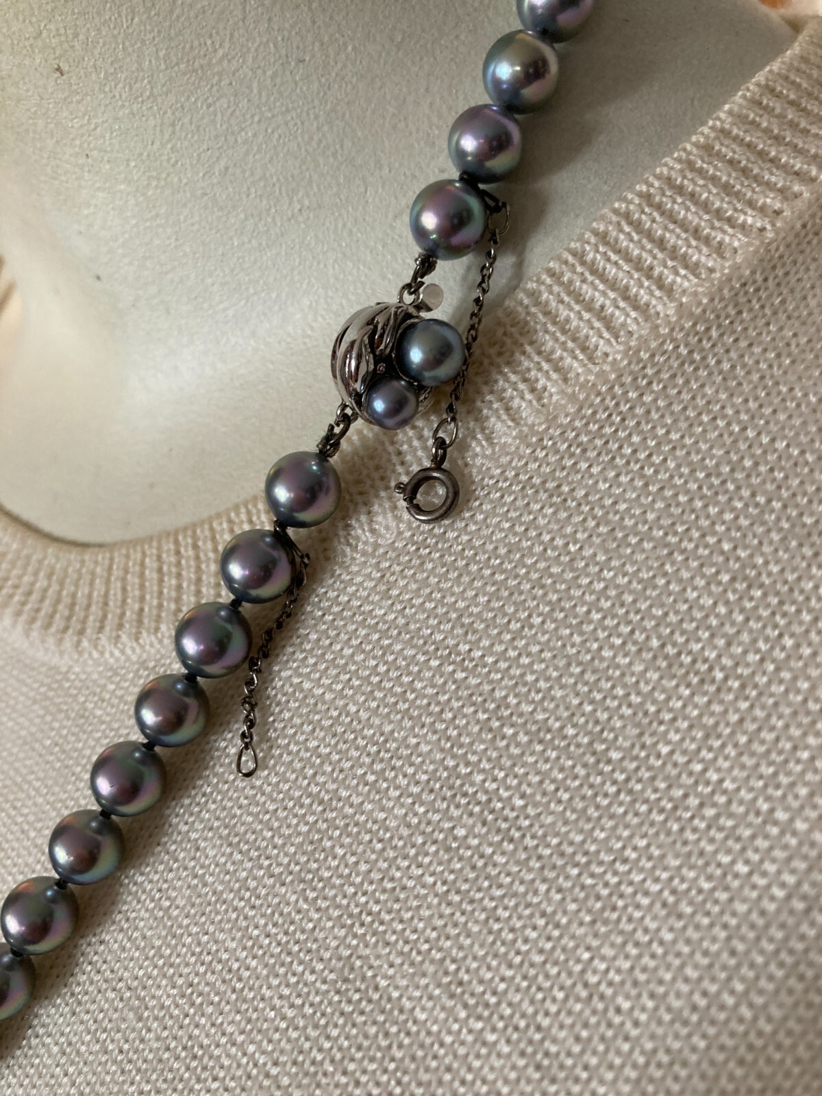 Faux Pearl, 8mm, 33.5″ Necklace