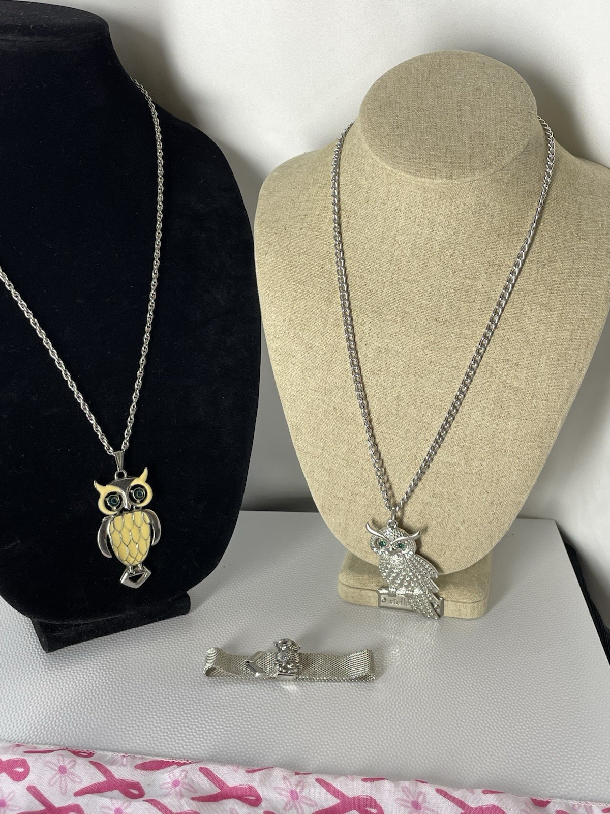 Costume Jewelry Lot Owl Theme See Pictures Details/Wear
