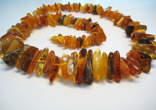 Genuine Massive Huge Amber Beautiful Baltic Amber Necklace 63 gr. !!!