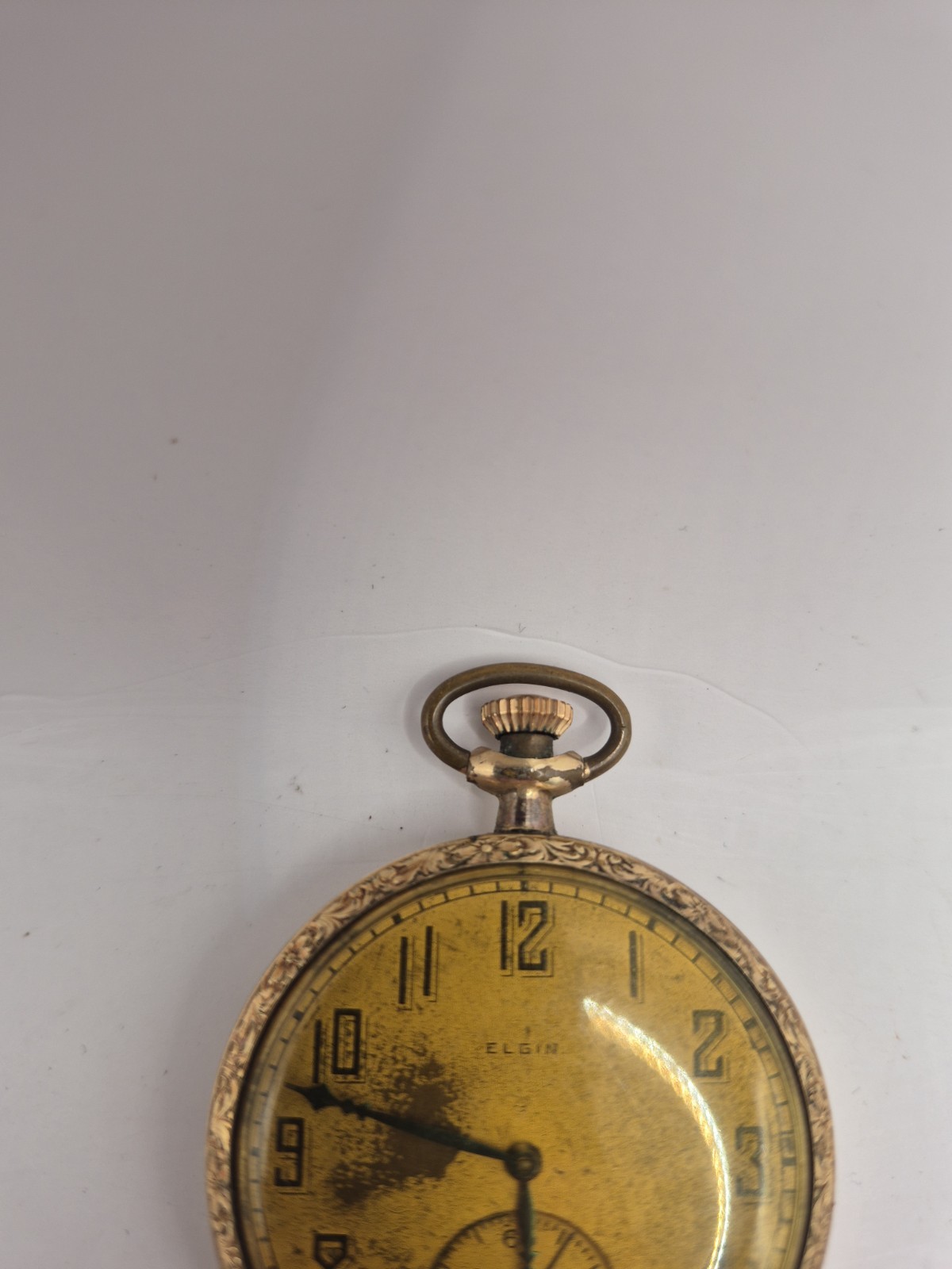 Vintage Elgin Pocket Watch National Watch Company 1920s