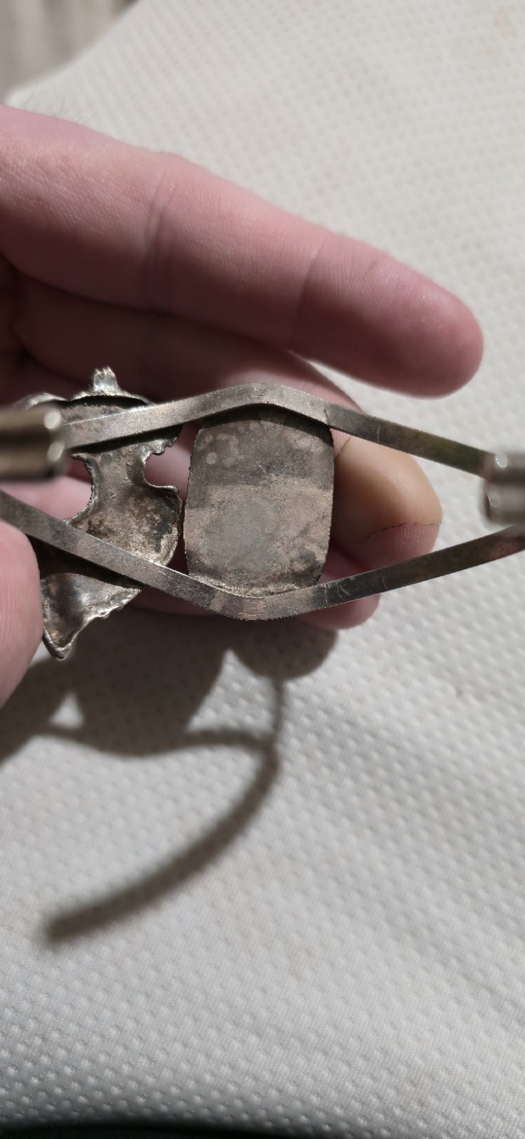 Sterling African Egg Yoke Amber Braclet