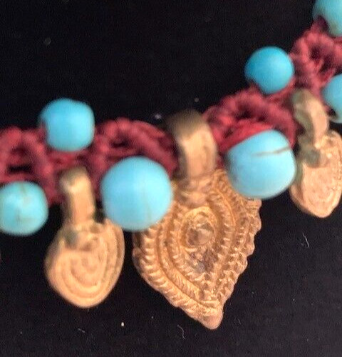 Statement Necklace Handmade Paulina Barcelona OOAK Boho Ethnic Adjustable Spain