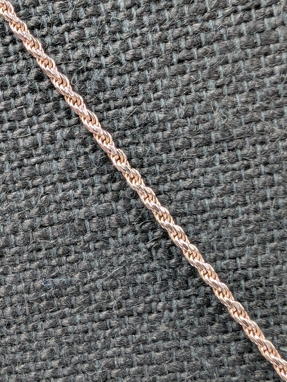 Vtg 925 Sterling Silver Sundial Seashell Pendant Necklace 18″ Italian Rope Chain