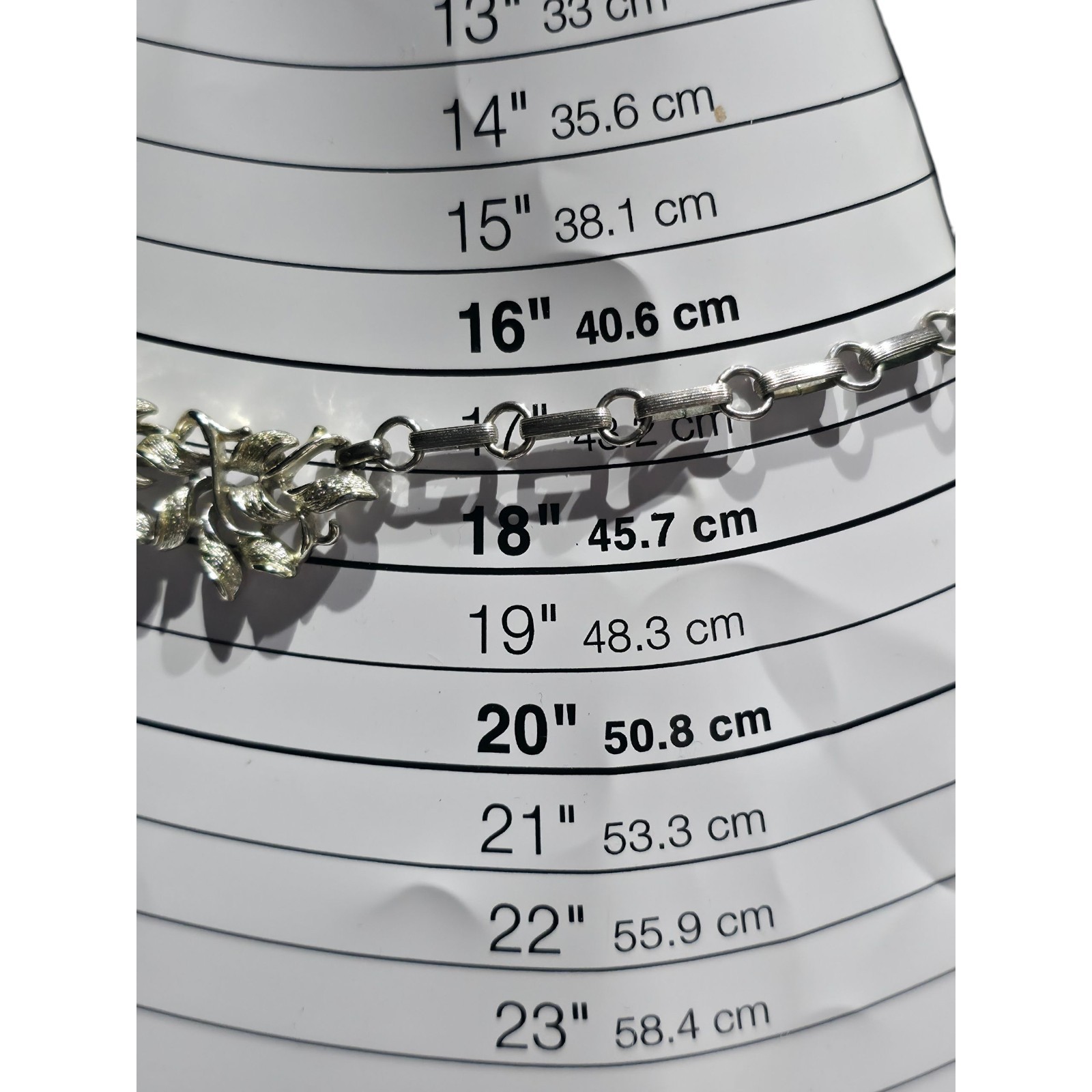 Vintage Coro Silver Tone Leaf Necklace Signed Coro Choker Mid Century