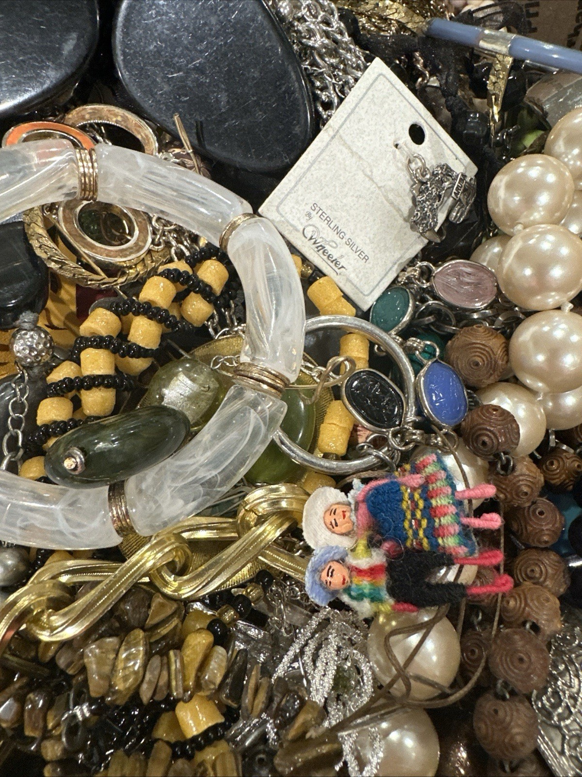 Vintage To Now Junk Drawer Jewelry Lot Unsearched Untested 15 Pounds – AM1