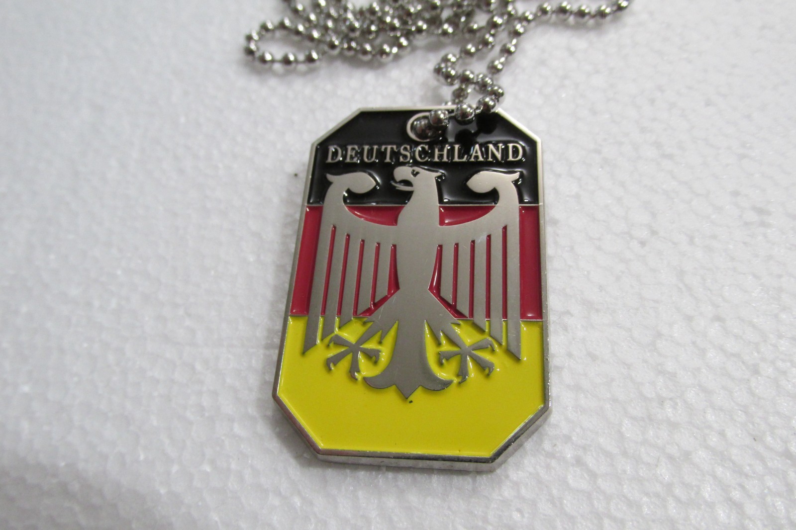 Germany/Deutschland Necklace with Silver Chain