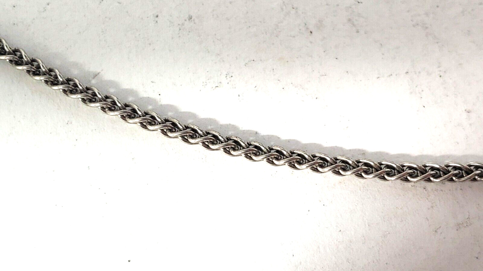 Vintage Sterling Silver JAMES AVERY Foxtail Chain Necklace Lot 18″