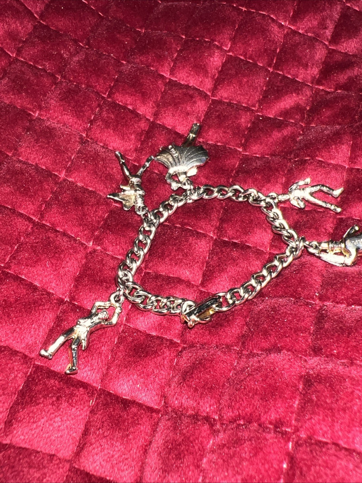 Vintage Batman Charm Bracelet National Periodical Publications, 1966 Joker Robin