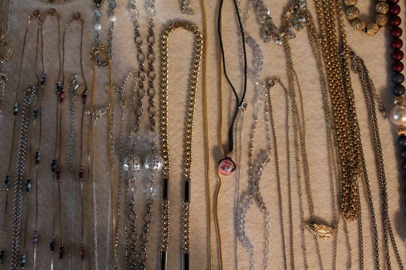 Vintage Necklace Lot Emmons Joan Rivers Morano Loft Hong Kong Japan Most Signed