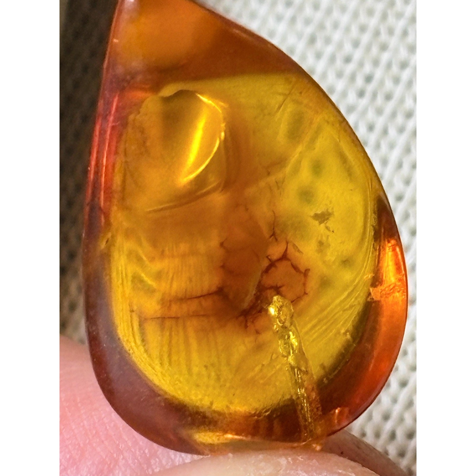 OOAK Egg Yolk / Butterscotch Baltic Amber Sterling Torque Collar Necklace