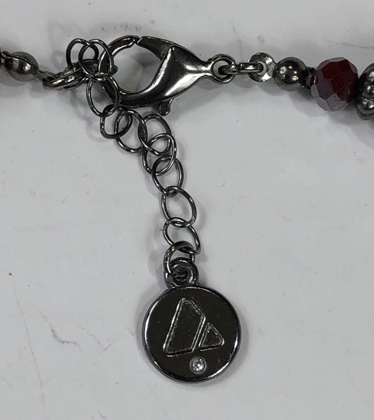 Liz Claiborne Necklace Faceted Beaded 18 in to 20 in Length – Vintage