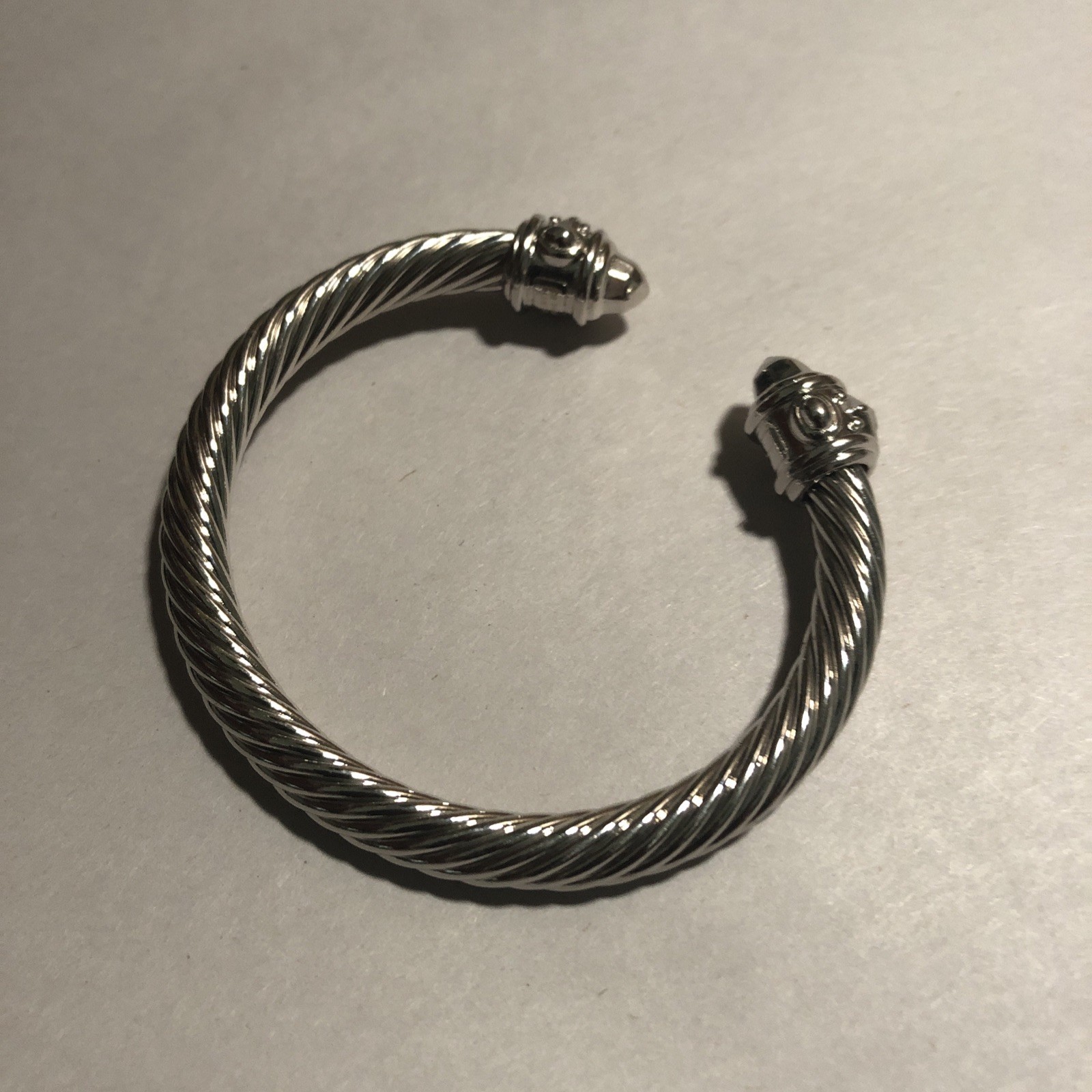 Vintage Cable Cuff Bracelet
