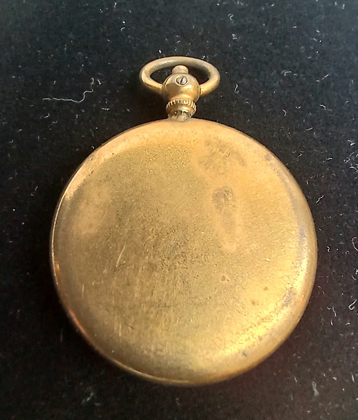 Early Gold Filled Unusual Mechanical Miniature Royalty Photos Locket Pendant