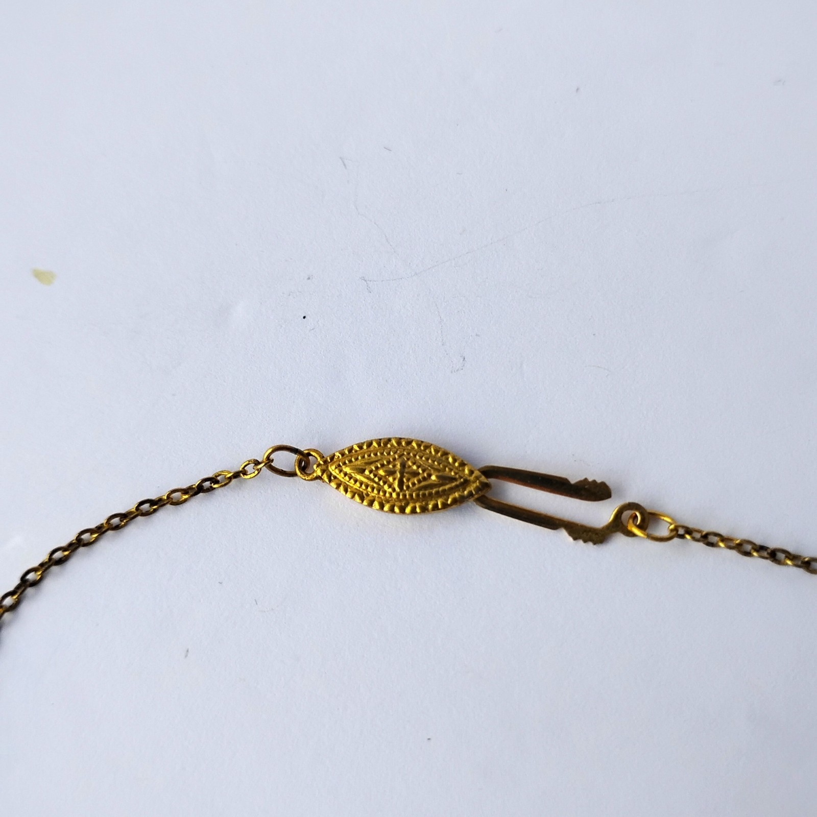 Vintage Japanese Damascene Amita Pendant Necklace plus Petite Dragon Boat Brooch