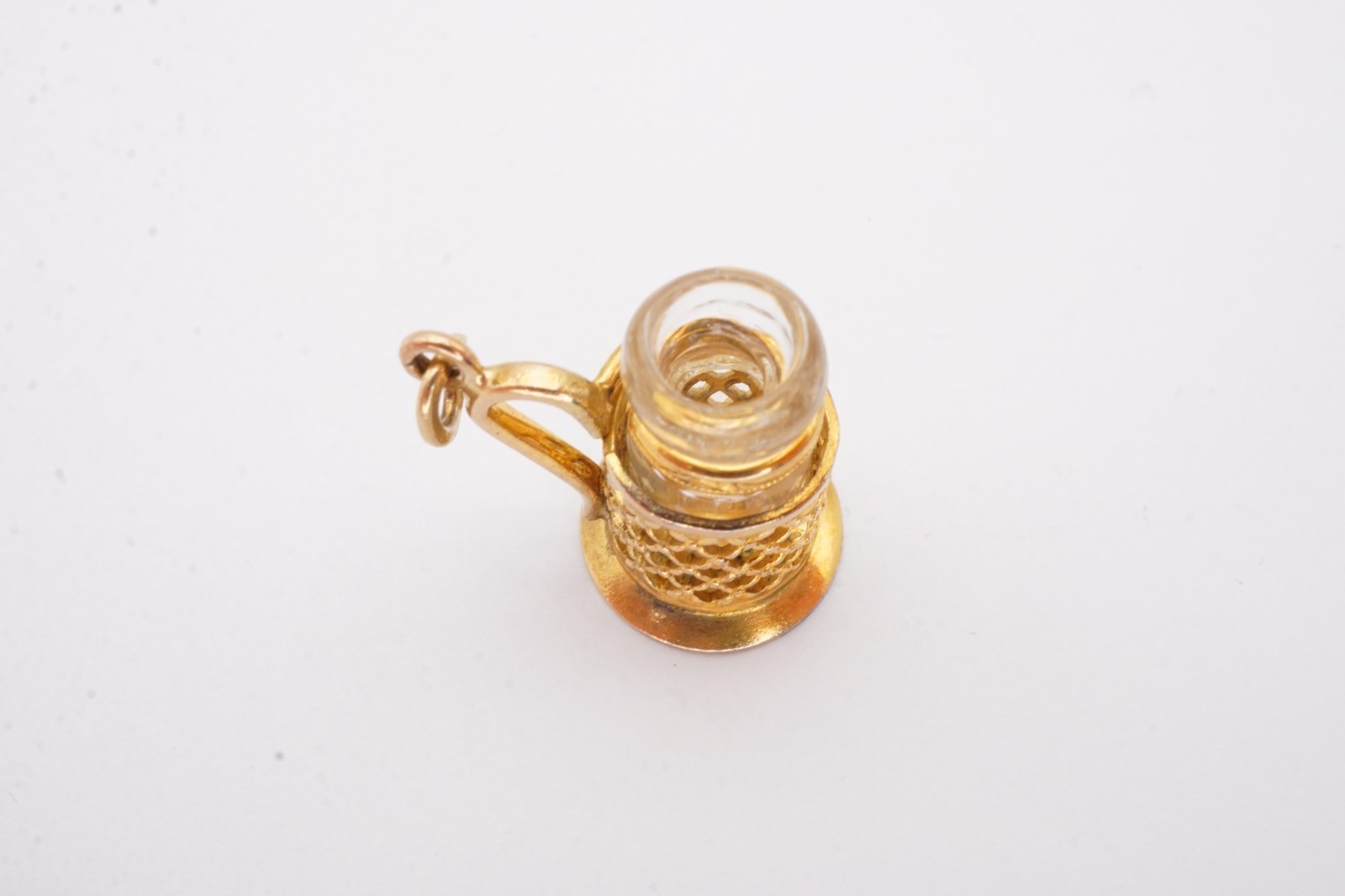 Vintage Gold Filled Beer Stein Charm