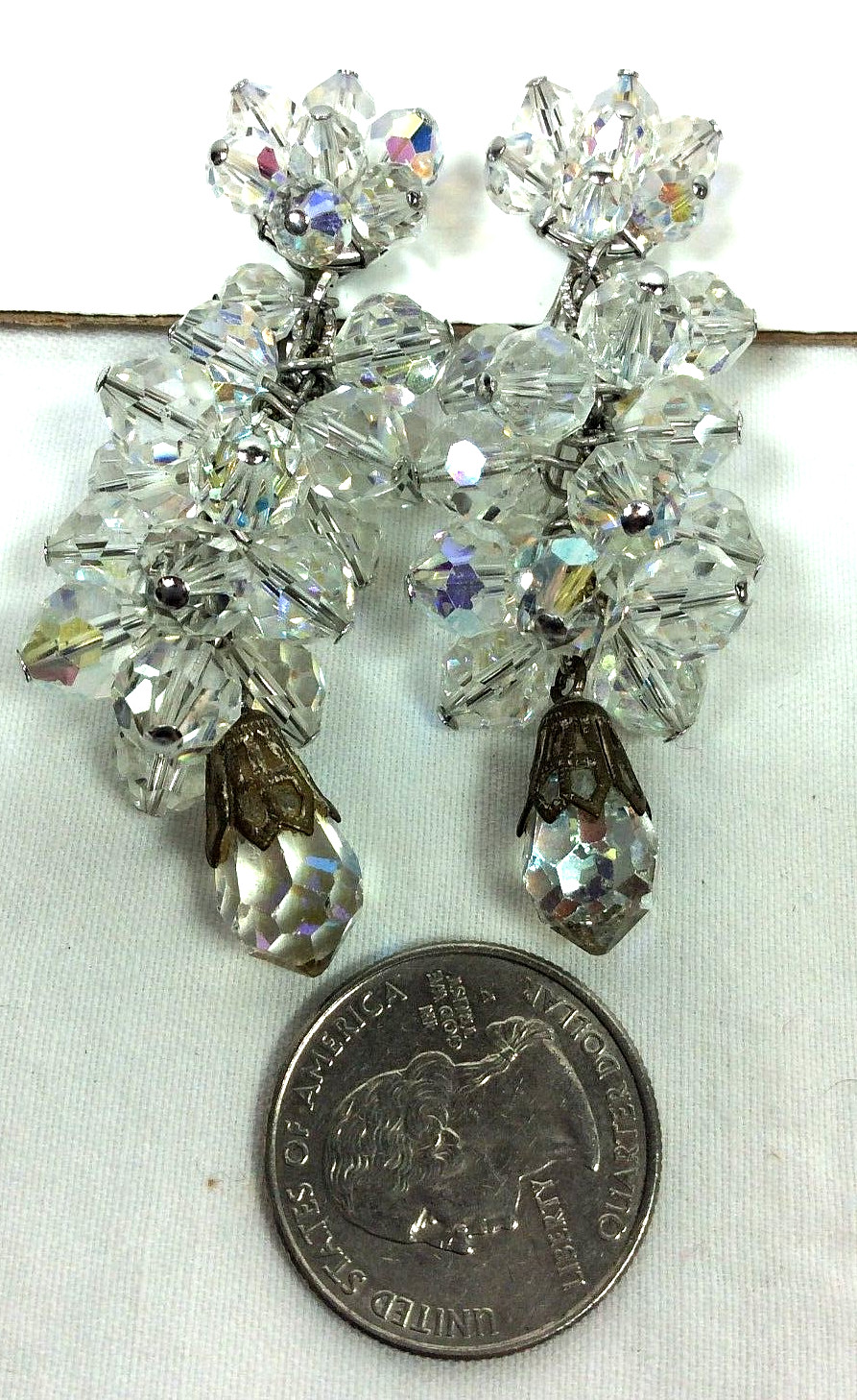 10 Pair High End Vintage Rhinestone Pearl Earring ~ Kramer NY Juliana Weiss T61