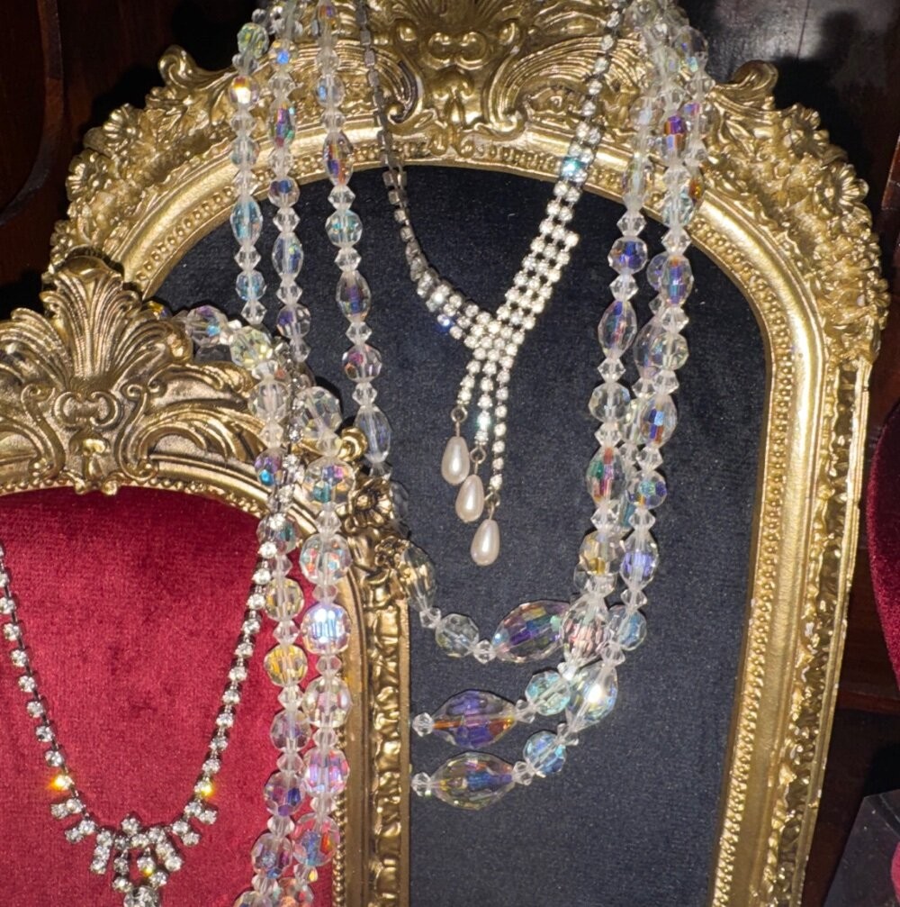 Jewelry Lot Vtg Rhinestone Sorrelli Trifari Weiss Jade High End Sets Estate