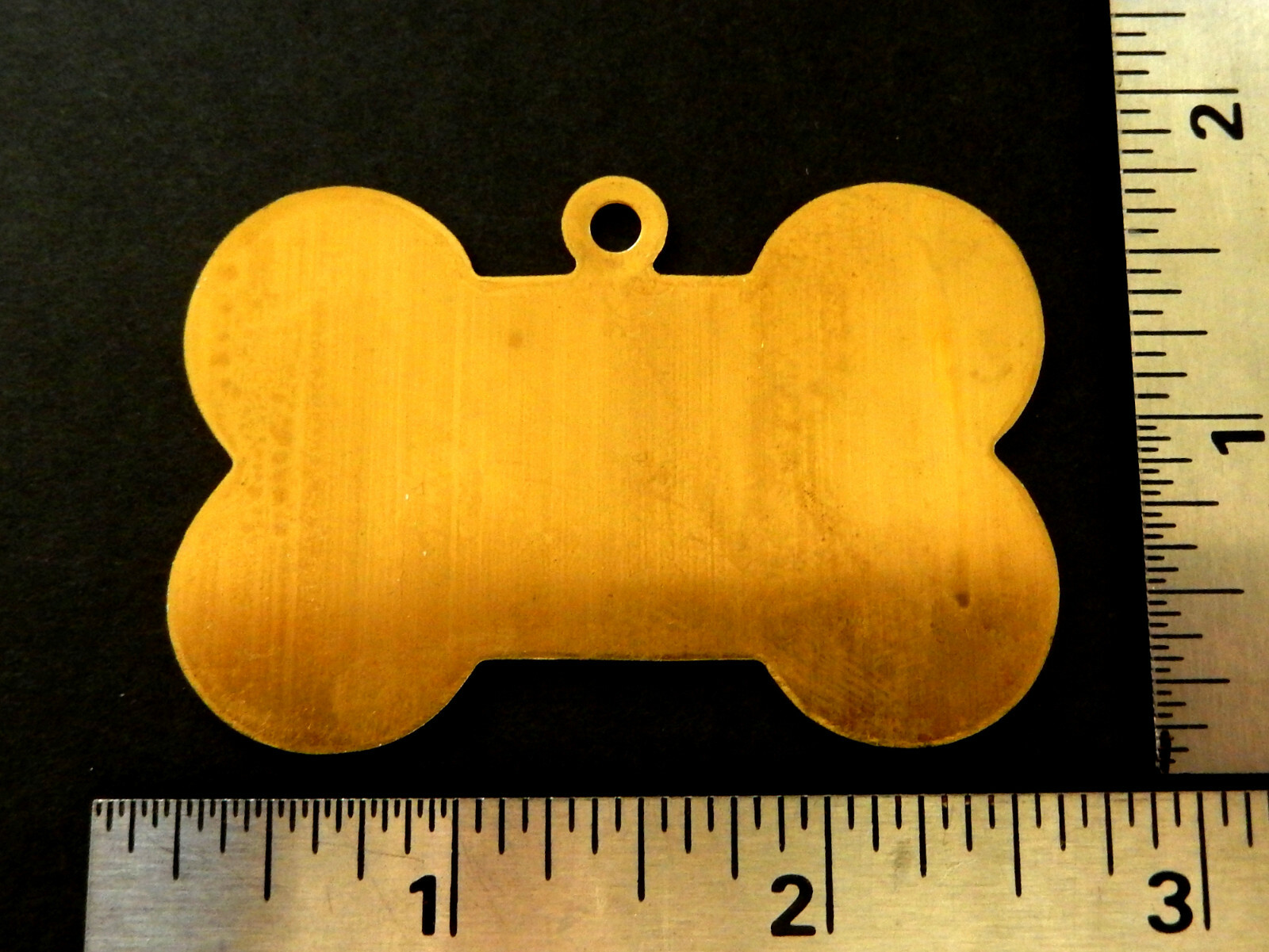 Dog Tags / Dog Bones / Raw Brass Stamping/ Tag Types/ Engraveable /2 Styles