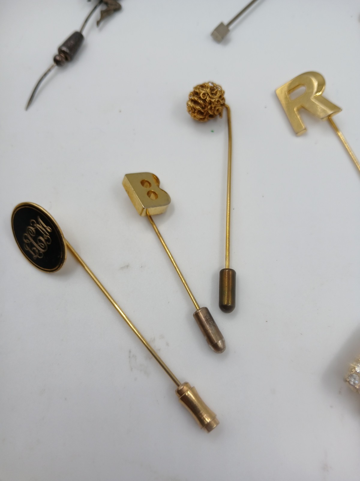 Wholesale Lot of Assorted Vintage Hat Pins. Lady Bug. Rhinestones and More