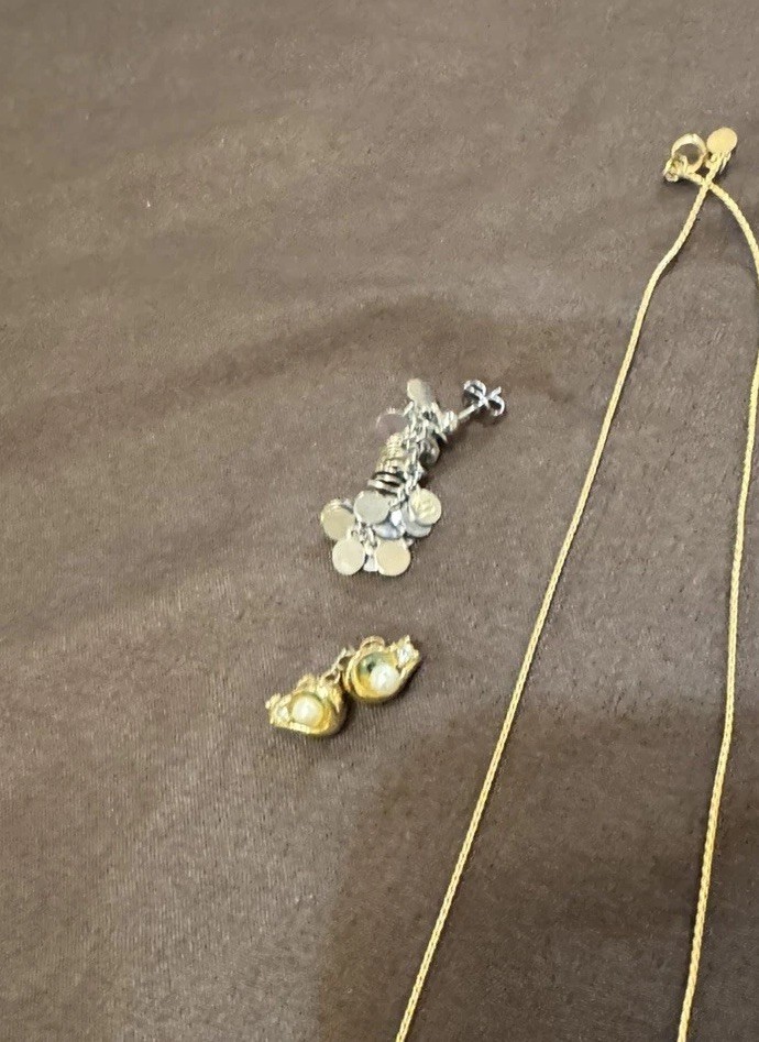 Vintage Avon Sparkle Tennis Bracelet Watch lot of 3 + Avon necklaces -earrings