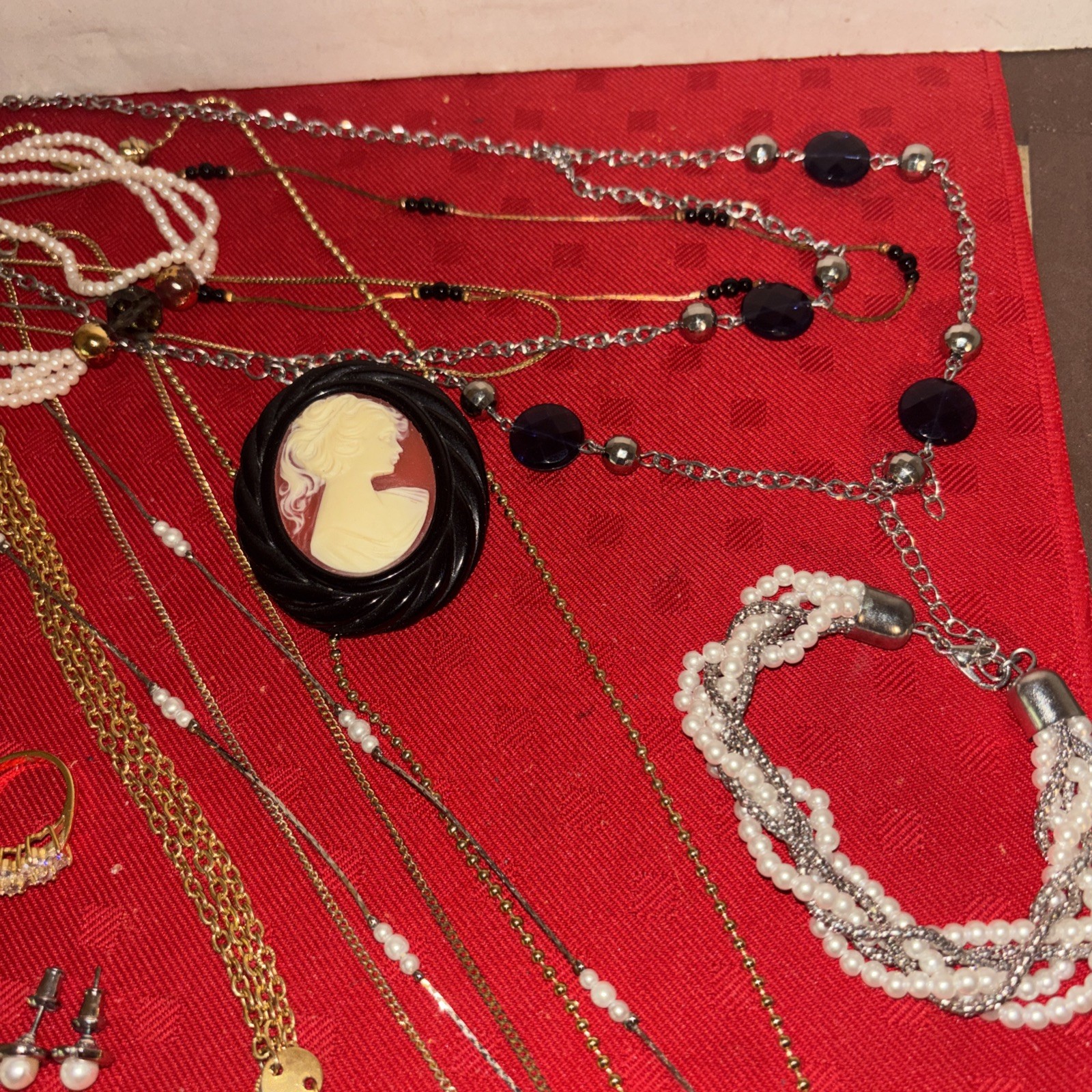 Vintage Estate Jewelry Lot-All Wearable Mix Estate Find- #062326