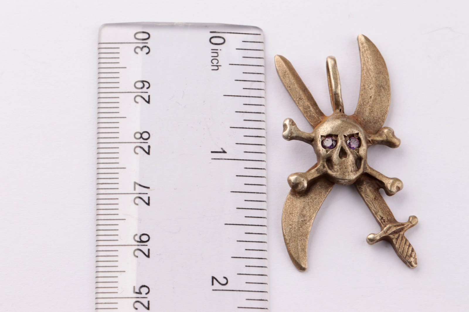Pilot’s pendant 800 silver Air force Propeller Sword Empire Army Badge Military