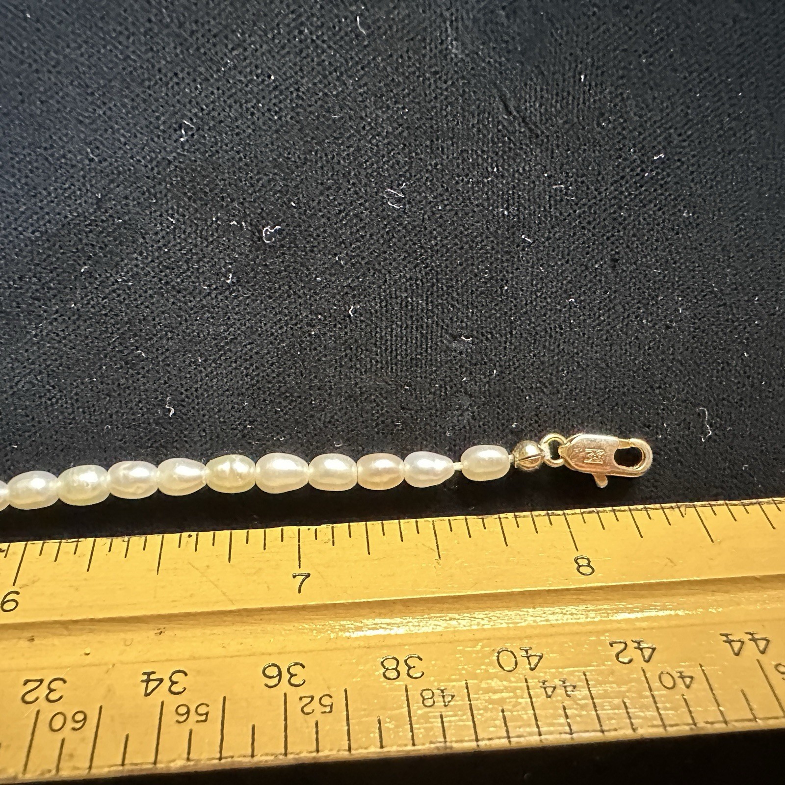 Missoma X Harris Reed 18k Gold Plate/ Natural Pearls In Good Hands Bracelet READ