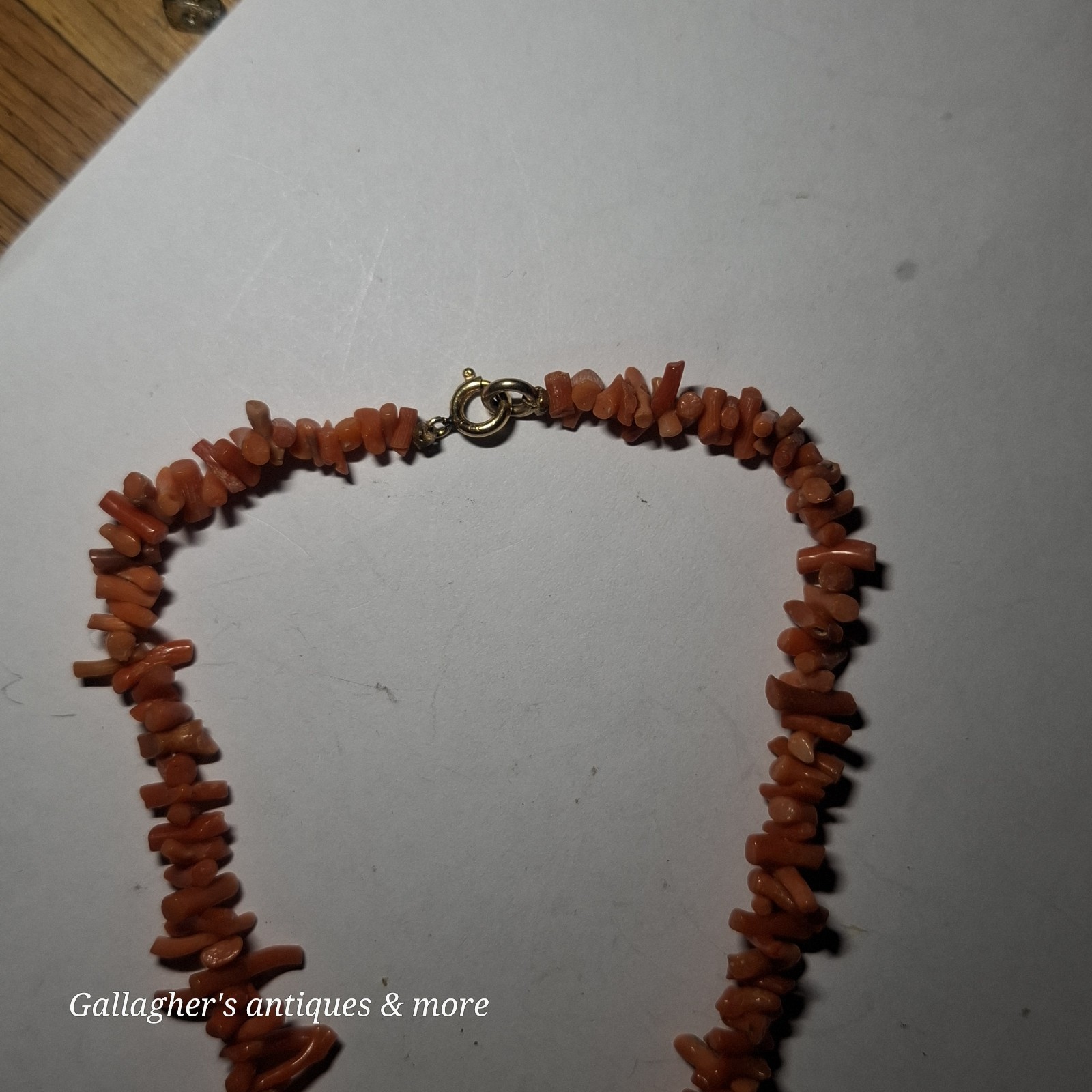 Beautiful Miriam Haskell Stick Pink Coral Necklace Grape Bunch Earrings Set 123