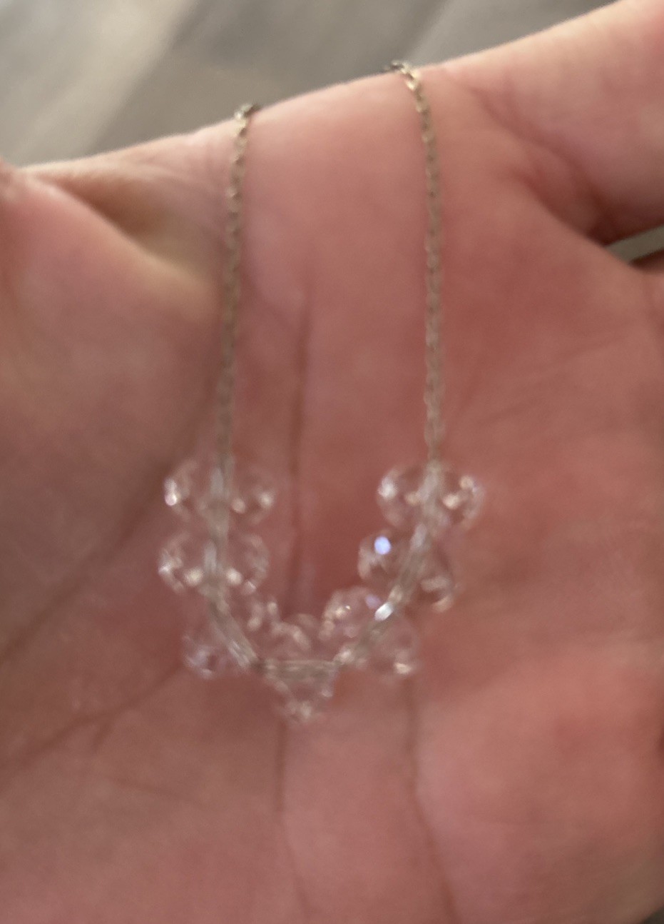 Kenneth Lane Crystal Beaded Romance Necklace